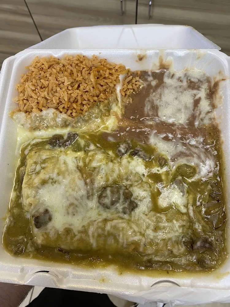 Chile Verde Burrito